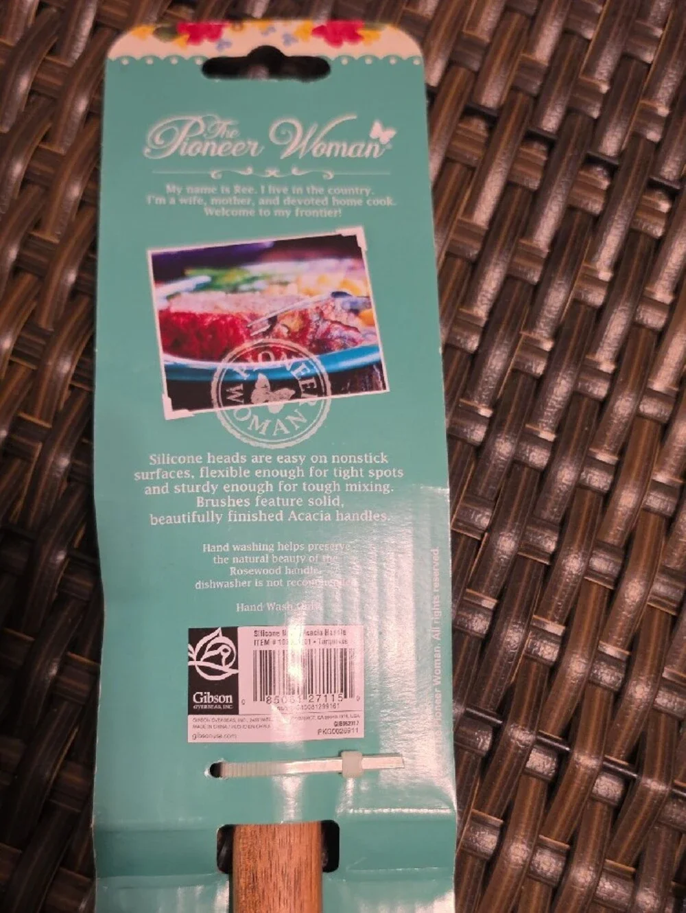 Pioneer Woman Silicone Spatula & Brush New